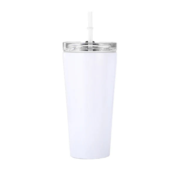 Custom Personalized Tumbler with Name – 20oz Insulated Travel Cup with Lid & Straw