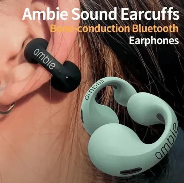 Ambie Ear Cuffs – Open-Ear Comfort with Premium Sound.