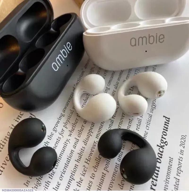 Ambie Ear Cuffs – Open-Ear Comfort with Premium Sound.